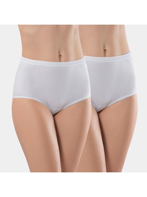 Türen Kadın Mini Bayan Külot (2'li Paket) 224/BEYAZ