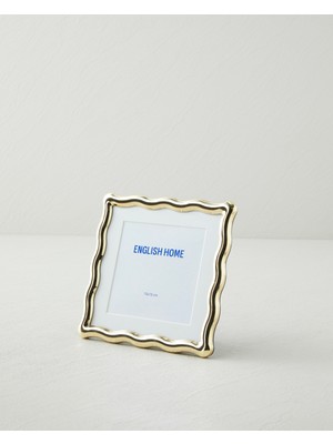 English Home Nola Metal Çerçeve 10X10 cm Gold