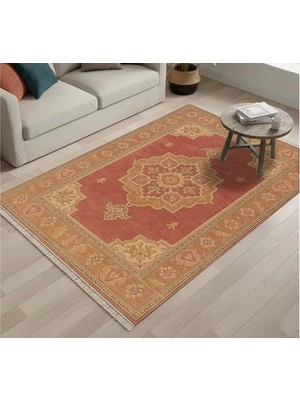Vivense Klasik Motifli Dokuma Taban Halı, 411 Yng, 100X200 cm