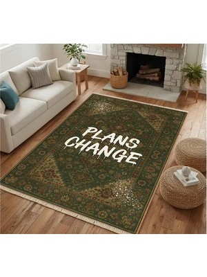 Vivense Plans Change Vintage Dokuma Taban Halı, 406 Yng, 150X230 cm