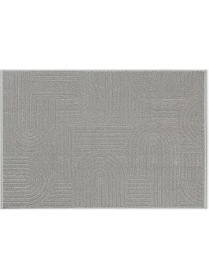 Vivense Kanyon Bukleli Makine Halısı, Gri, 200X290, 4902E