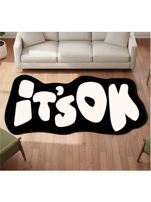 Vivense It's Ok Dokuma Taban Halı, 421 Yng, 100X200 cm