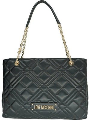 Love Moschino Siyah Kadın Omuz Çantası JC4145PP1OLA0000