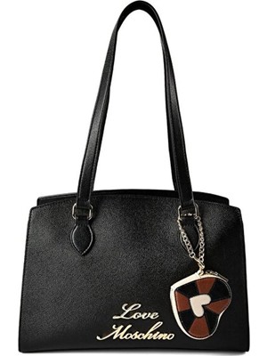 Love Moschino Siyah Kadın Omuz Çantası JC4276PP0OK1000A