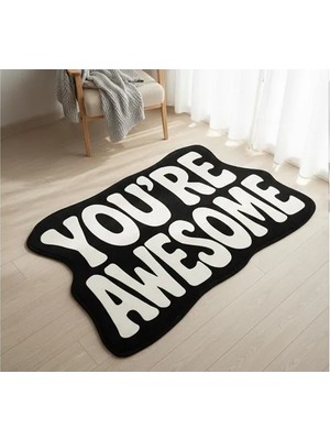 Vivense You're Awesome Dokuma Taban Halı, 424 Yng, 120X180 cm