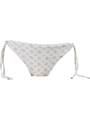 Guess Beyaz Kadın Baskılı Bikini Alt E6GO06MC04R-PMKC