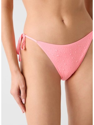 Guess Pembe Kadın Taşlı Bikini Alt E6GO21MC040-FK0H
