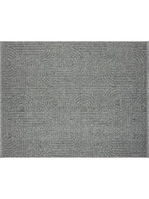 Vivense Lara Iskandinav Makine Halısı, Antrasit, DS623, 200X500