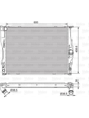 Valeo Almparca Motor Su Radyatoru Bmw E81 E82 E87 E88 E90 E91 E92 E93 E84 Z4 E89