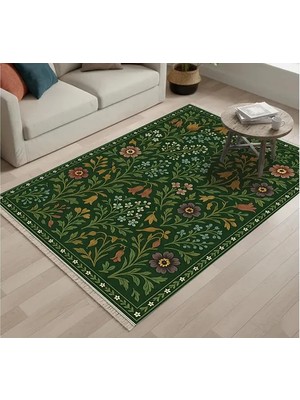 Vivense Yeşil Bahçe Dokuma Taban Halı, 473 Yng, 150X230 cm