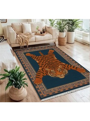 Vivense Tiger Dokuma Taban Halı, 480 Yng, 80X200 cm