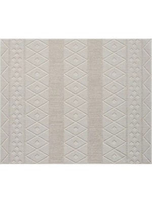 Vivense Lara Iskandinav Makine Halısı, Krem, DS620, 200X350