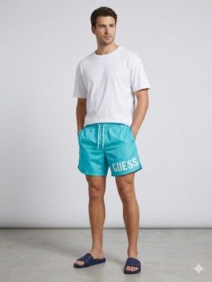 Guess Erkek Deniz Şortu Mayo F4GT28WG292