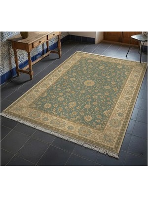 Vivense Yosun Yeşili Dokuma Taban Halı, 537 Yng, 120X180 cm