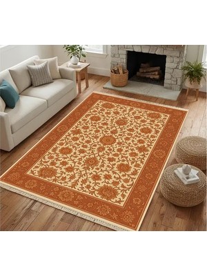 Vivense Bakır Bahçe Dokuma Taban Halı, 539 Yng, 80X150 cm
