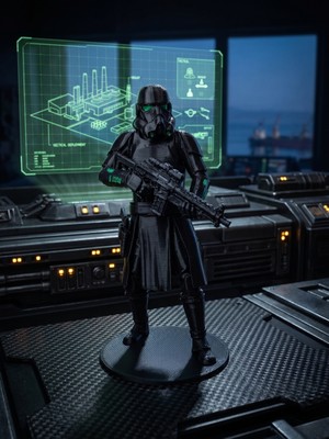 Riva Self Star Wars Rogue One Death Trooper Figür Koleksiyonluk Karakter Biblo 3D Baskı