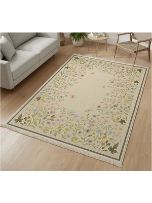 Vivense Bej Düşler Dokuma Taban Halı, 523 Yng, 150X230 cm