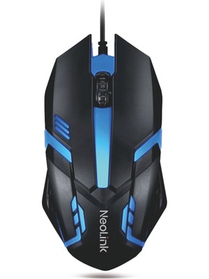 Neolink V1 Kablolu Oyuncu Mouse 1200 DPI Ev Ofis Oyun İçin Ergonomik Tasarım