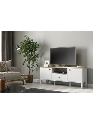 Vivense Lumera Modern Tv Ünitesi, 2 Kapaklı 1 Çekmeceli