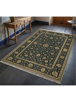 Vivense Antrasit Garden Dokuma Taban Halı, 541 Yng, 120X180 cm