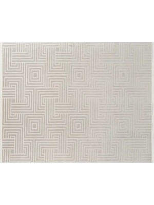 Vivense Jasmine Bambu Dokulu Makine Halısı, Gri, DE504, 120X300