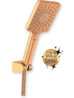 Valtemo Maxima Royal Gold El Duşu Seti-Gold