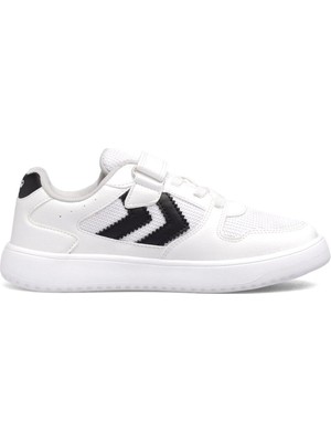 Hummel Beyaz-Siyah Cırtlı Fileli Hafif Unisex Çocuk Spor Ayakkabı 900866 Hml Kayno Sm. Jr.