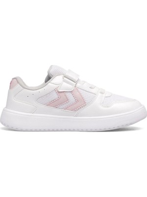 Hummel Beyaz-Pembe Cırtlı Fileli Hafif Kız Çocuk Spor Ayakkabı 900866 Hml Kayno Sm. Jr.