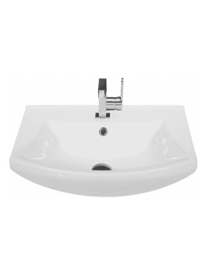 Turkuaz Seramik Cerastyle Evita Serisi 55 x 41 cm Etajerli Lavabo
