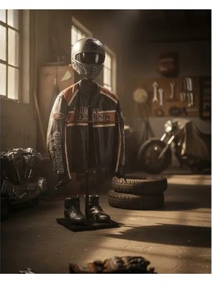 Vivense Biker Butler Kask Askılı Metal Dilsiz Uşak