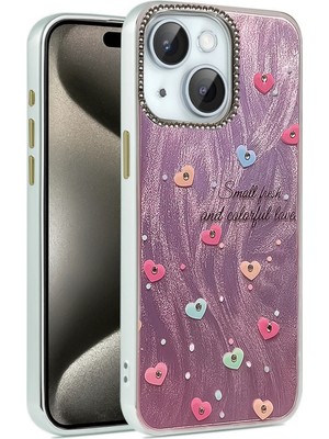 Fırsatkolik Mey Ithalat®   iPhone 14 Kılıf Blade Aynalı Desenli Kapak - Desen 8
