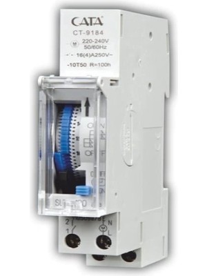 Sora Home Cata Ct 9184 3500W 16A Otomat Tipi Zaman Saati
