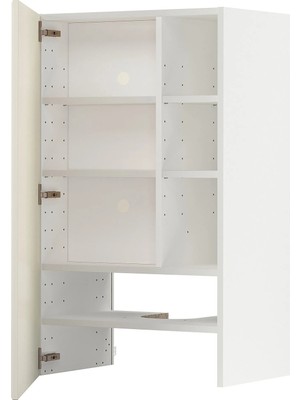 Ikea Metod Aspiratör Mutfak Duvar Dolabı, Kırık Beyaz, G60.0 x D38.9 x Y100.0 cm