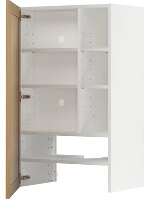 Ikea Metod Mutfak Duvar Dolabı Forsbacka Meşe, G60 x D39 x Y100 cm – Aspiratör Için Ideal Çözüm