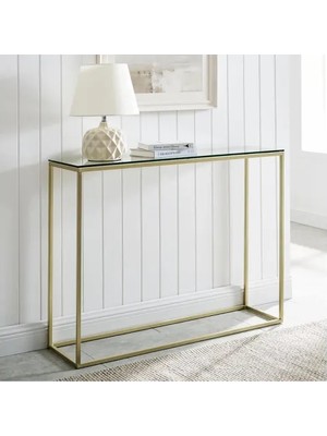 Vivense Wick Gold Metal Dresuar Konsol