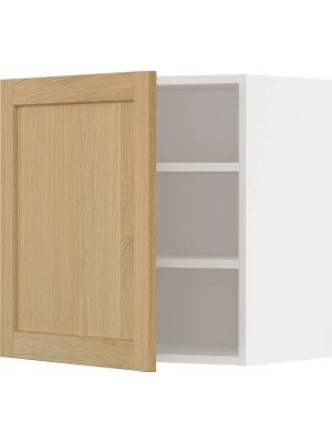 Ikea Metod Mutfak Duvar Dolabı, Forsbacka Meşe: Akıllı Depolama Çözümü! G60 x D38.9 x Y60 cm