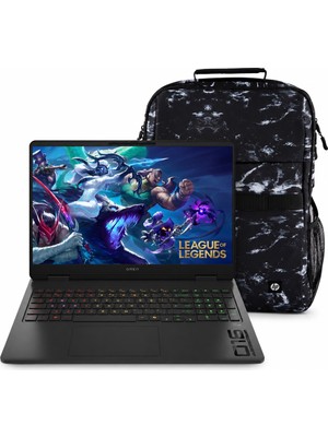 Hp Omen Slim Gaming 16-AN0025NT Intel Core Ultra 7 255H 32GB 1tb SSD RTX5070 WIN11PRO 16" Taşınabilir Bilgisayar CJ8V8EA - Hp Çanta Emt