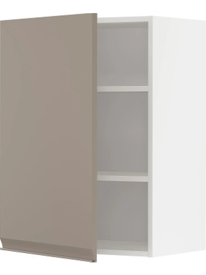 Ikea Metod Mutfak Duvar Dolabı Upplöv Mat Koyu Bej, G60.0 x D38.6 x Y80.0 cm – Modern ve Şık Çözüm