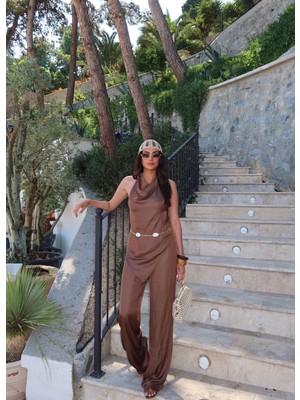 Esra Helvacı Eh Collection Degaje Yaka Asimetrik Takım