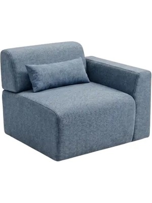 Vivense Nook Sağ Kollu Modül, Lacivert, 100 cm