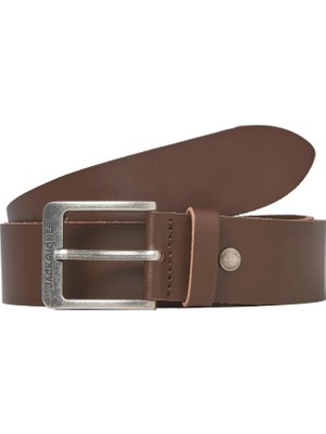 Jack & Jones Jacbraga Leather Belt Sn Erkek Kemer