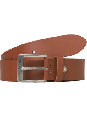 Jack & Jones Jacbraga Leather Belt Sn Erkek Kemer