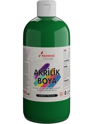 Belirtilmemiş Yeşil Akrilik Boya 500GR