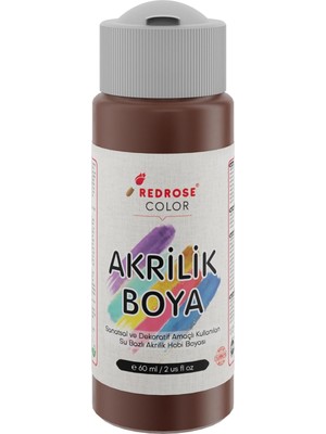 Belirtilmemiş Kahverengi Akrilik Boya 60ML