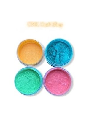 Belirtilmemiş Reçine Mini Toz Pigment Boya Seti, Pigment Boya