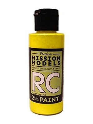 Belirtilmemiş Models MMRC-033 Su Bazlı Rc Boya, 2 Oz Şişe, Yanardöner Sarı