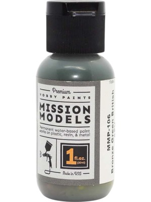 Belirtilmemiş Models Bronz Yeşil Ingiliz Afv MIOMMP106 Plastik Boya Akrilik