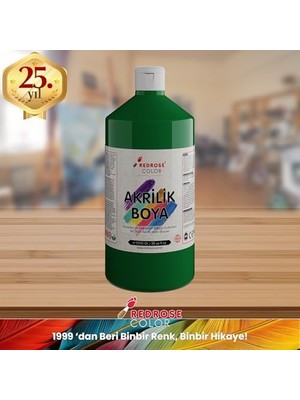 Belirtilmemiş Yeşil Akrilik Boya 1000 gr