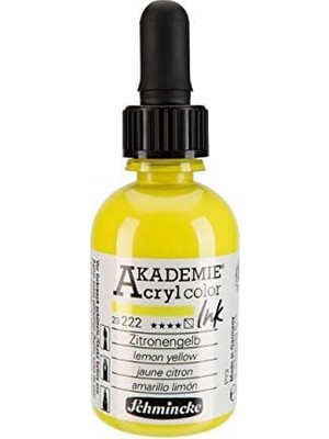 Belirtilmemiş Akademie Akrilik Mürekkep 50 ml Lemon Yellow