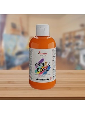 Belirtilmemiş Turuncu Akrilik Boya 250GR